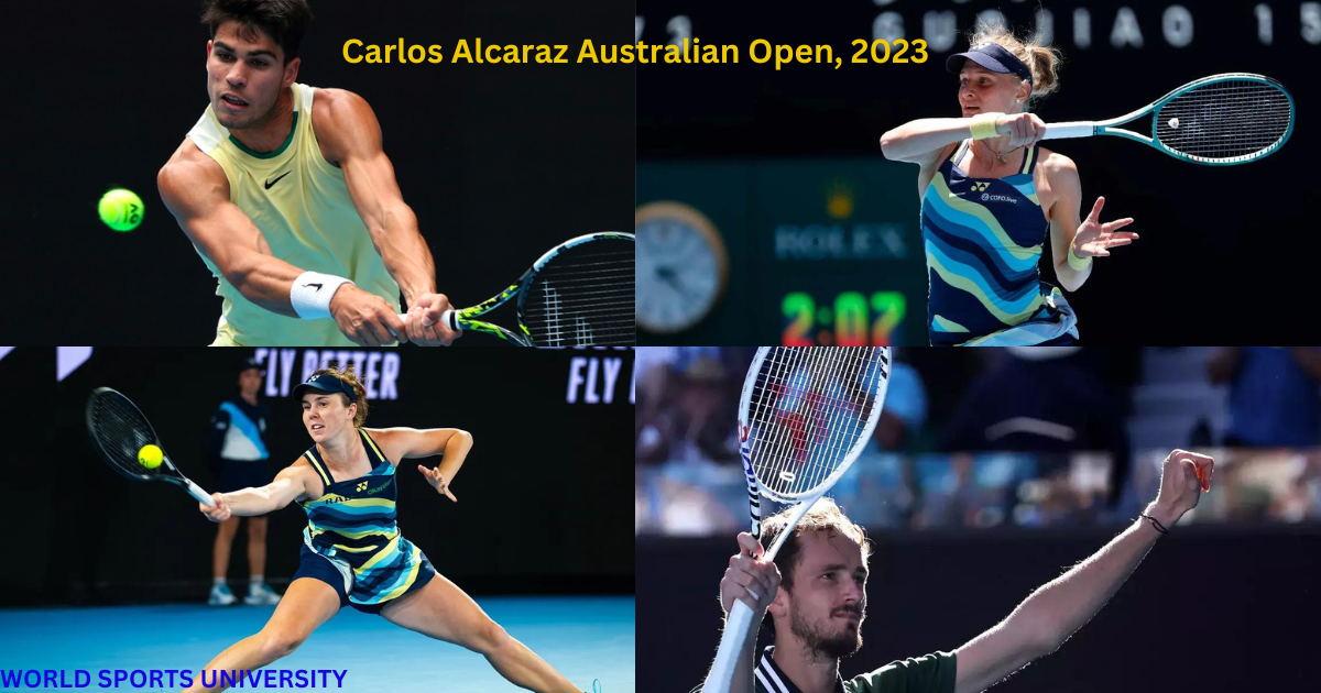 Carlos Alcaraz Australian Open, 2023