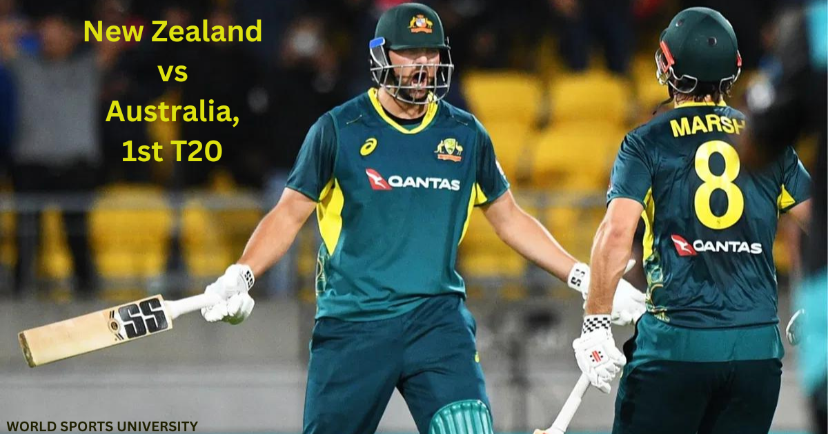 New Zealand vs Australia, 1st T20