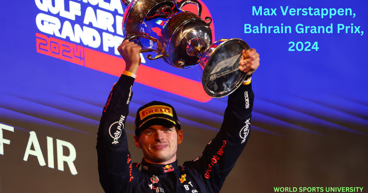 Max Verstappen, Bahrain Grand Prix, 2024 Max Leads Red Bull 12 Finish