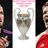 Arsenal vs Bayern Munich, Champions League 2023-2024